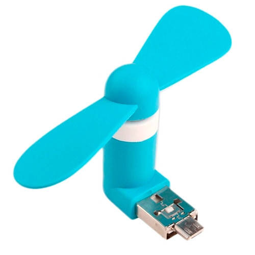 

Вентилятор мини USB и MicroUSB для смартфона Android Power Bank