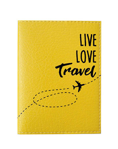 

Обложка на паспорт Live Love Travel