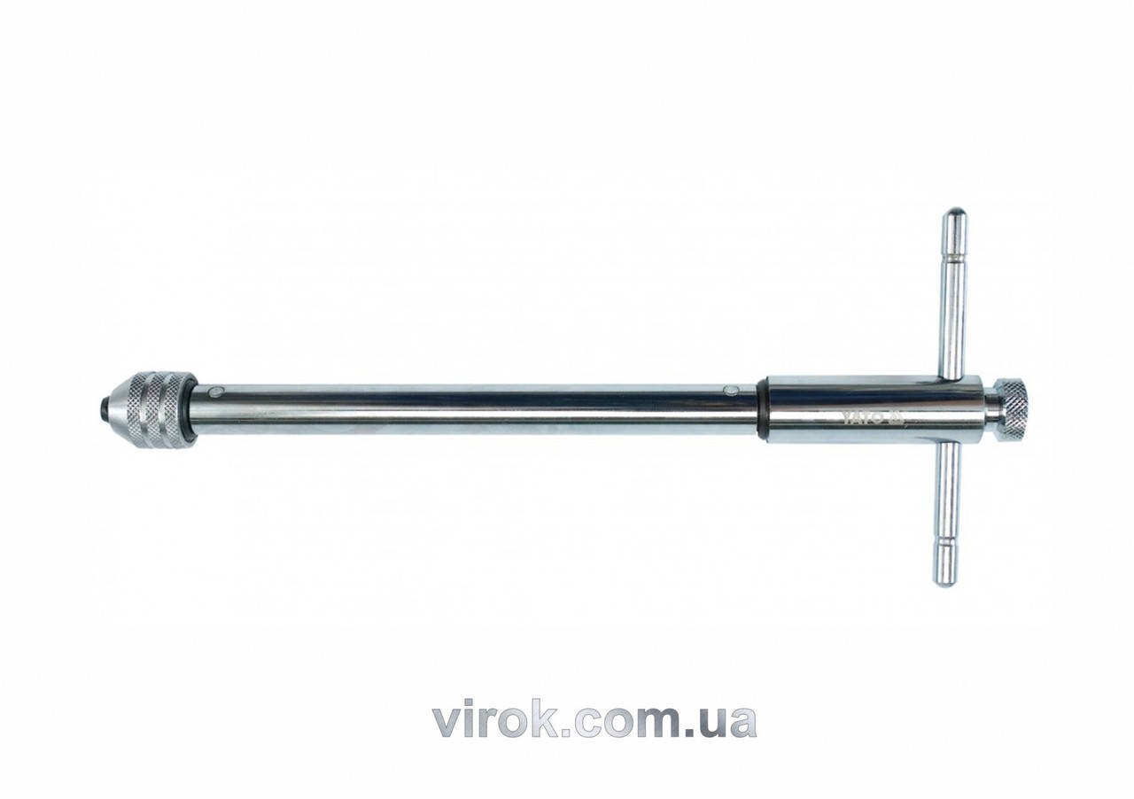 

Вороток для метчиков YATO M5-M12 с трещоткой 300 мм YT-2991
