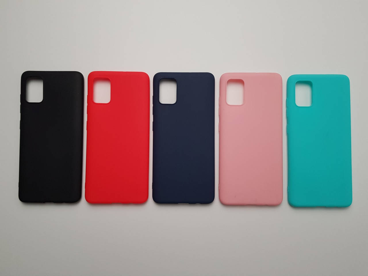 

Цветной TPU чехол для Samsung Galaxy A51 (A515), Разные цвета