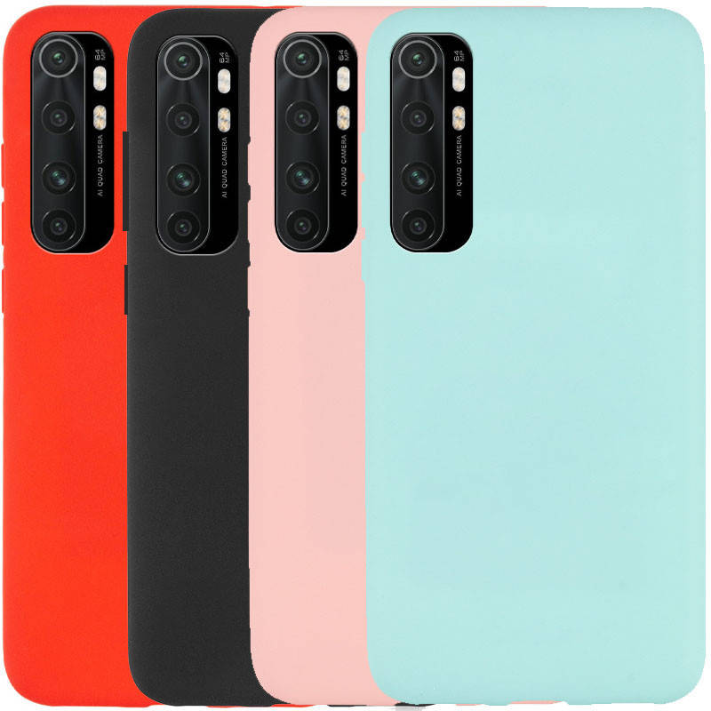 

Силиконовая накладка для Xiaomi Mi Note 10 Lite Soft 5927 МирАкс, Розовый