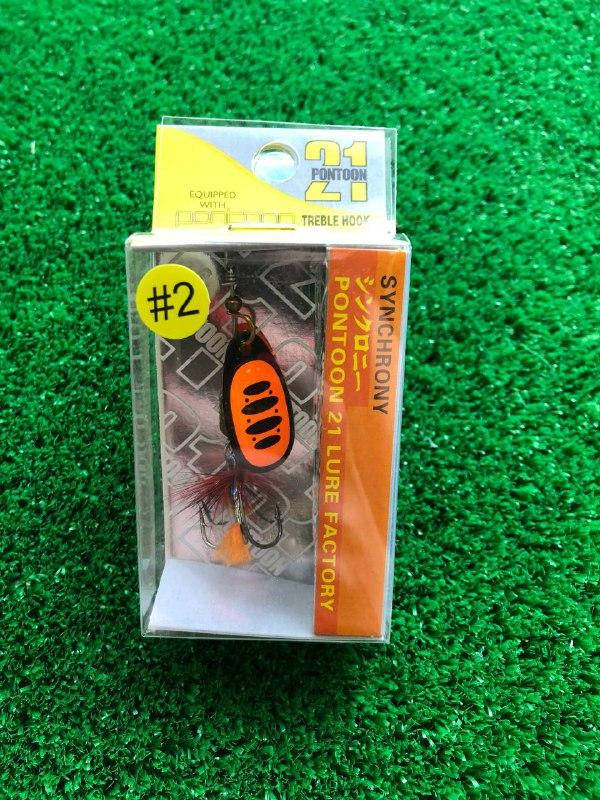 

Блесна вертушка Pontoon 21 SYNCHRONY #2.0 (4.7g) Цвет-3