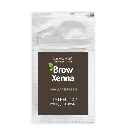 

Brow Henna Хна для бровей Саше Шатен №102 Холодный кофе 6 гр (500102)