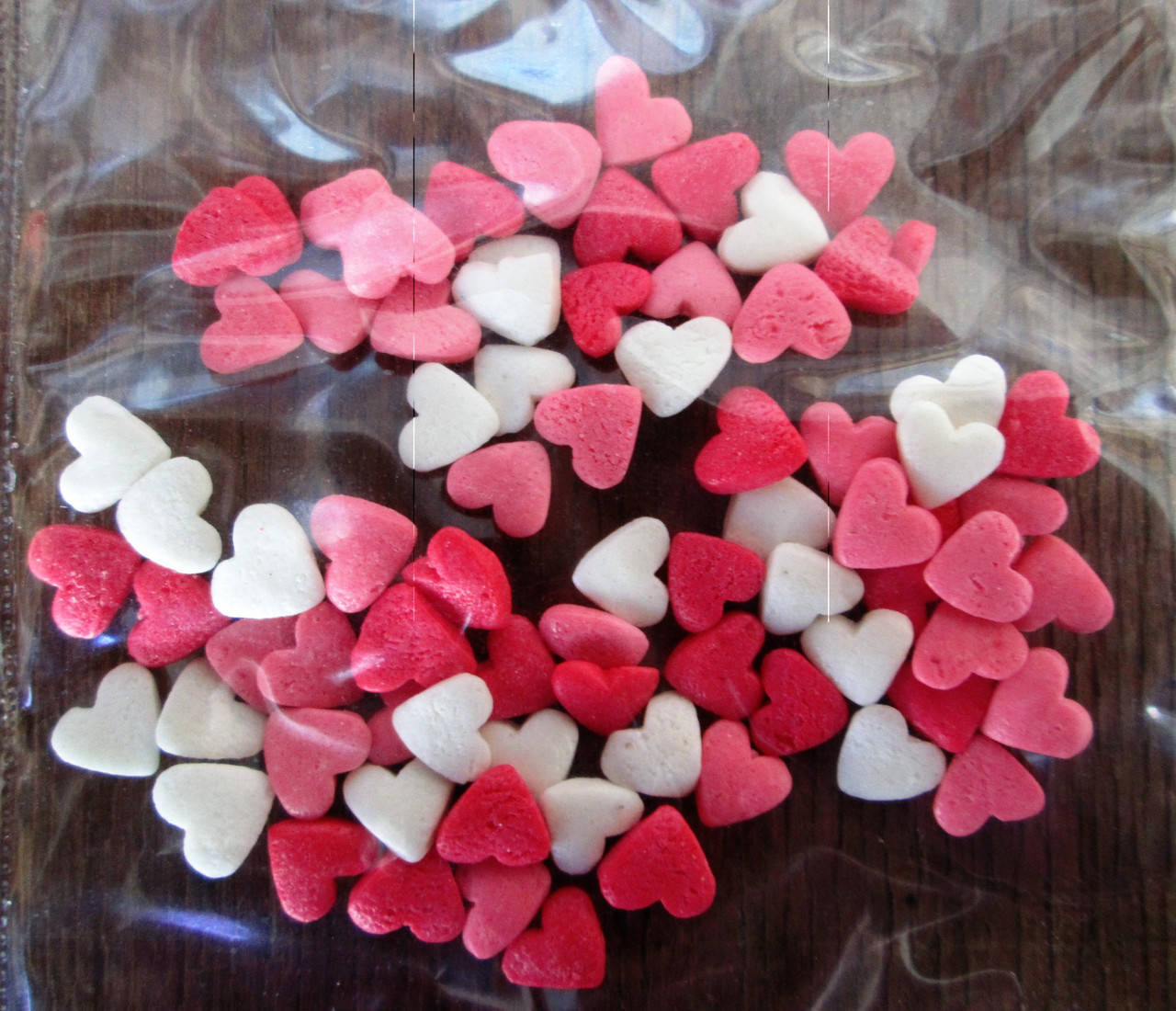 

Посыпка сахарная с сердечками (смесь №5)