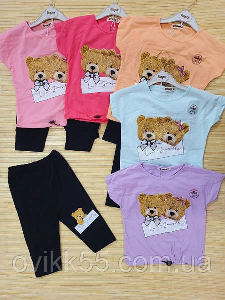 

Костюм летний для девочек 5-8 лет.Турция