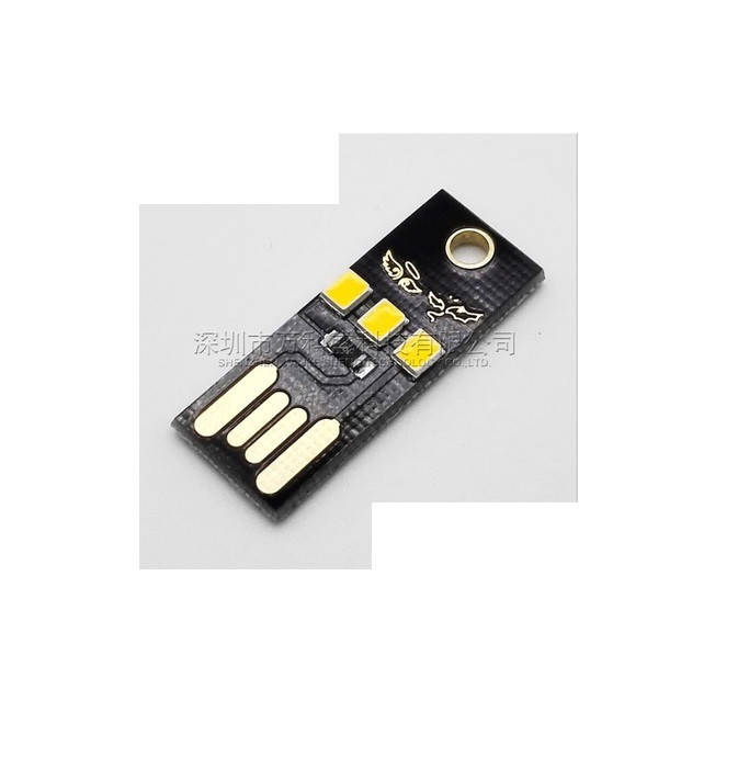

USB LED ночник (3 светодиода 2835) - теплый