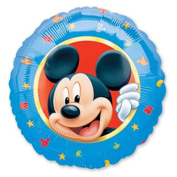 

Фольгированный шарик КНР 18" (45 см) Микки Маус, Разные цвета