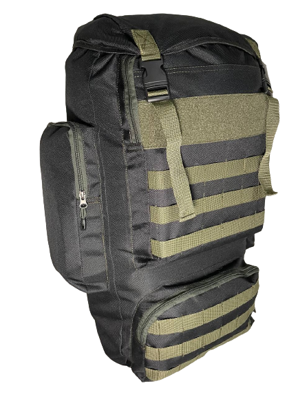 

НАДЕЖНЫЙ Рюкзак 70 литров CORDURA 1000D Черный Армейский, Тактический, Военный, Штурмовой