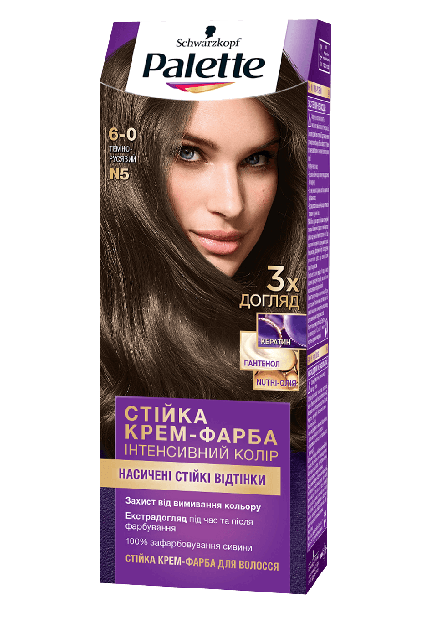 

Краска для волос Palette N5 Темно-русый
