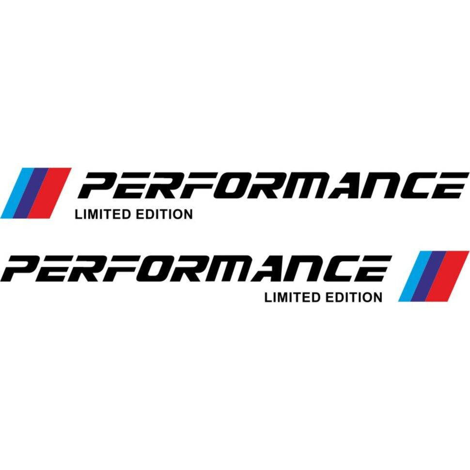 

Набор виниловых наклеек на автомобиль - BMW Performance v2 (2шт)