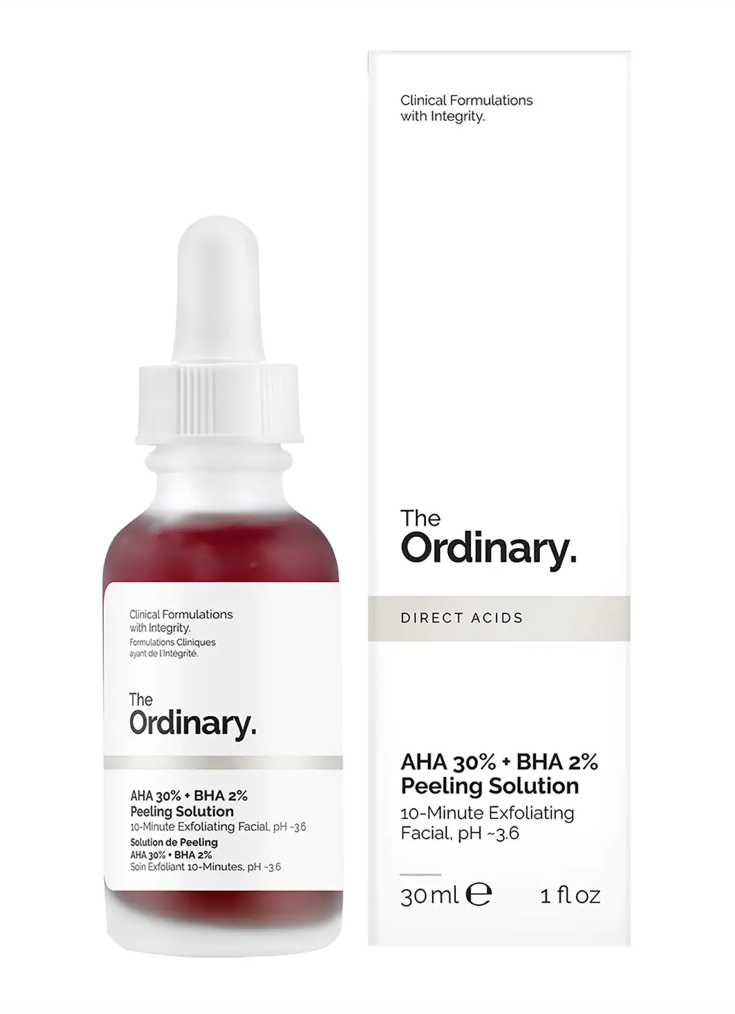 

Кислотный пилинг AHA 30% + BHA 2% Peeling Solution The Ordinary