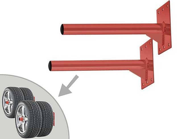 

Набор из 2-х кронштейнов для хранения колес Multibox M-050