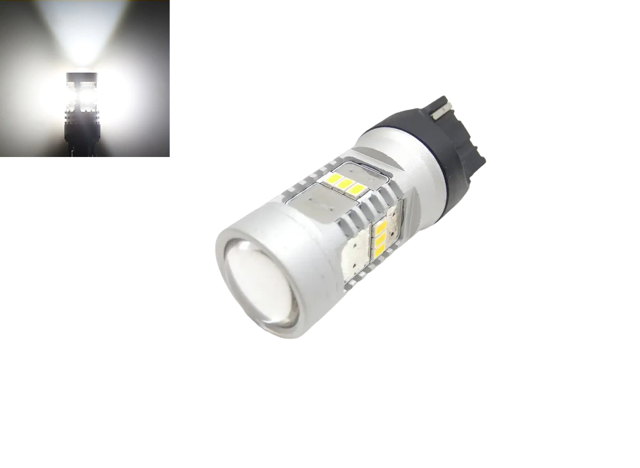 

Автолампа LED BSmart T5 W21W 7440 T20 3020 14SMD 12В 21Вт Canbus Белая