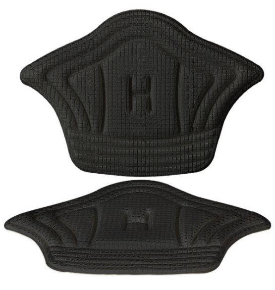 

Вставки - пяткоудерживатели для уменьшения размера обуви и от натирания (кроссовки, ботинки и т.д.) Черные 0.5см