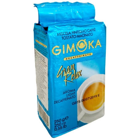 

Молотый кофе Gimoka Gran Relax Decaffeinato 250г