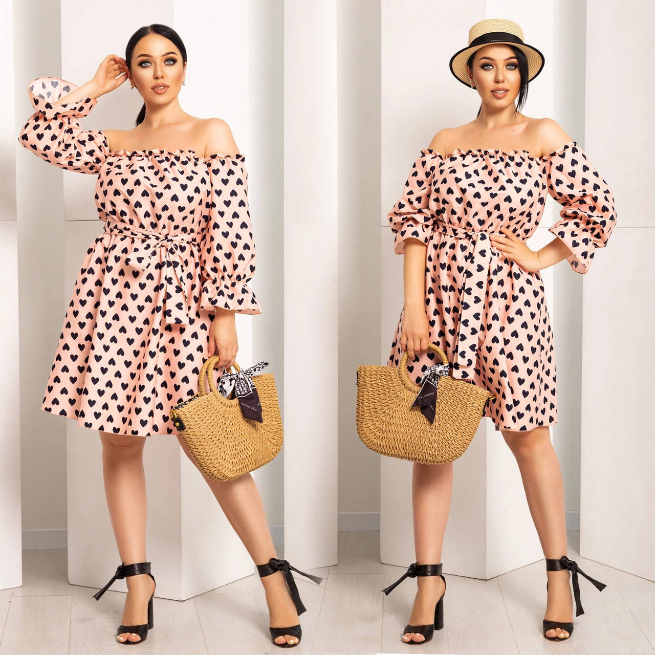 

Платье женское полубатальное, размеры 46-60 "LADA" купить недорого от прямого поставщика