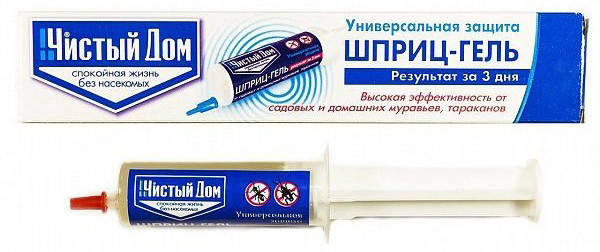 

Гель Чистый дом шприц 20 мл