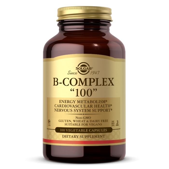 

Комплекс витаминов группы Б Solgar B-Complex 100 (100 капс) солгар