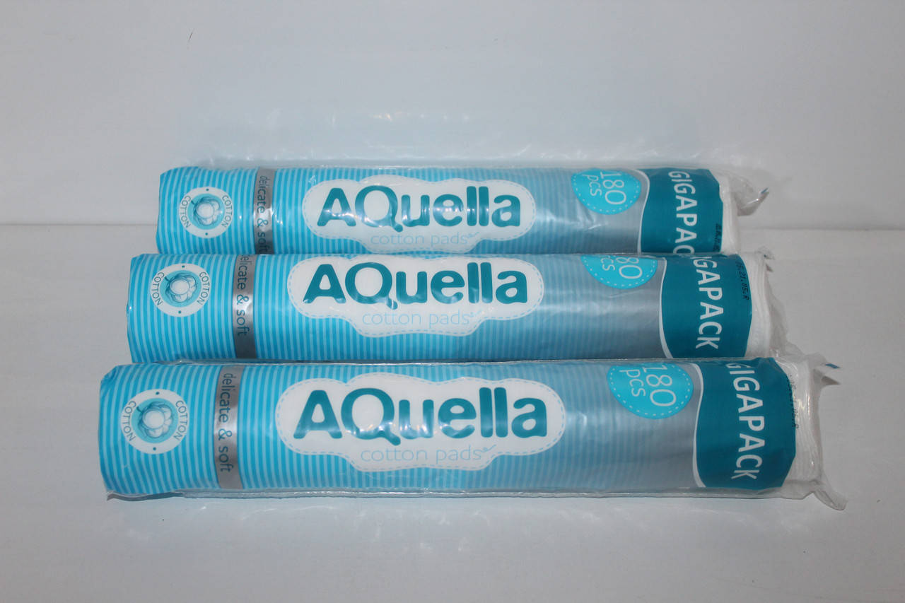 

Ватные диски "Aquella" 180 шт/уп.