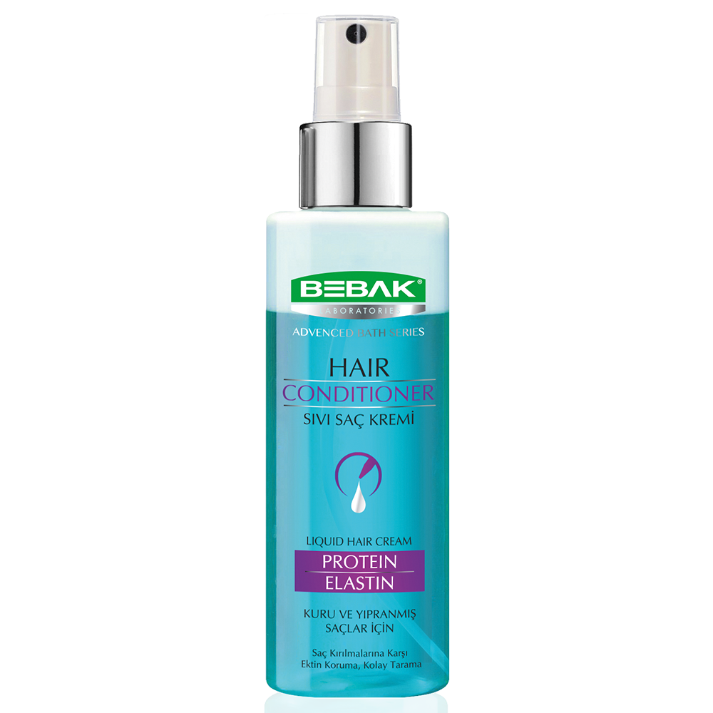 

Двофазний кондиціонер для волосся Sora Cosmetics Bebak Протеїн-еластин 160 мл (4316002)