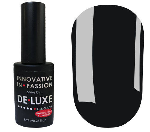 

Гель-лак для ногтей De Luxe №047 Черный 8 мл (13470Gu)