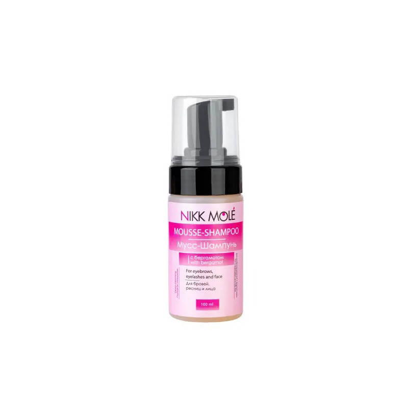 

Nikk Mole Mousse-Shampoo With Bergamot - мусс-шампунь с бергамотом, 100 мл
