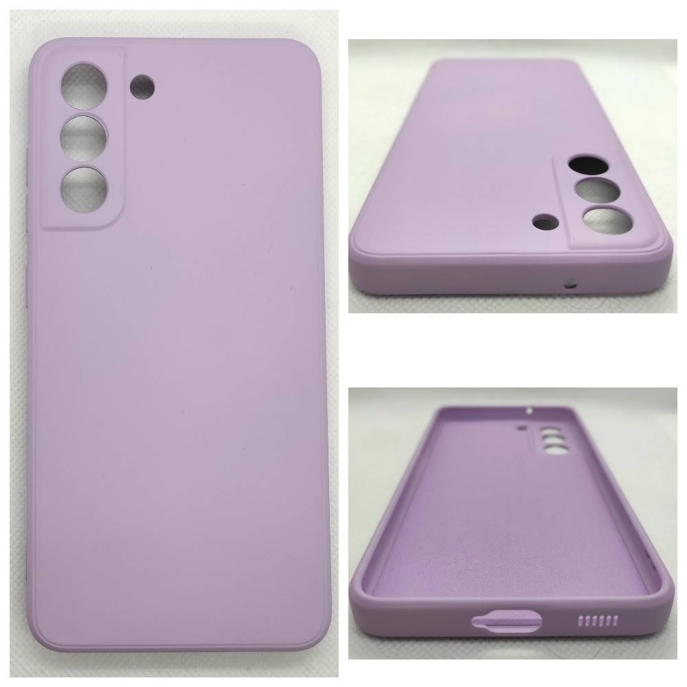

Чохол бампер чехол Samsung Galaxy S21 FE, Светло-фиолетовый