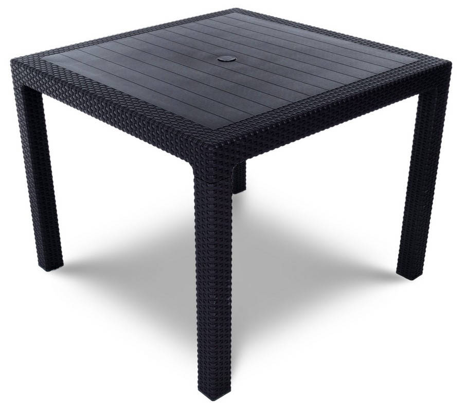 

Садовый стол CURVER MELODY QUARTET 95x95, Коричневый