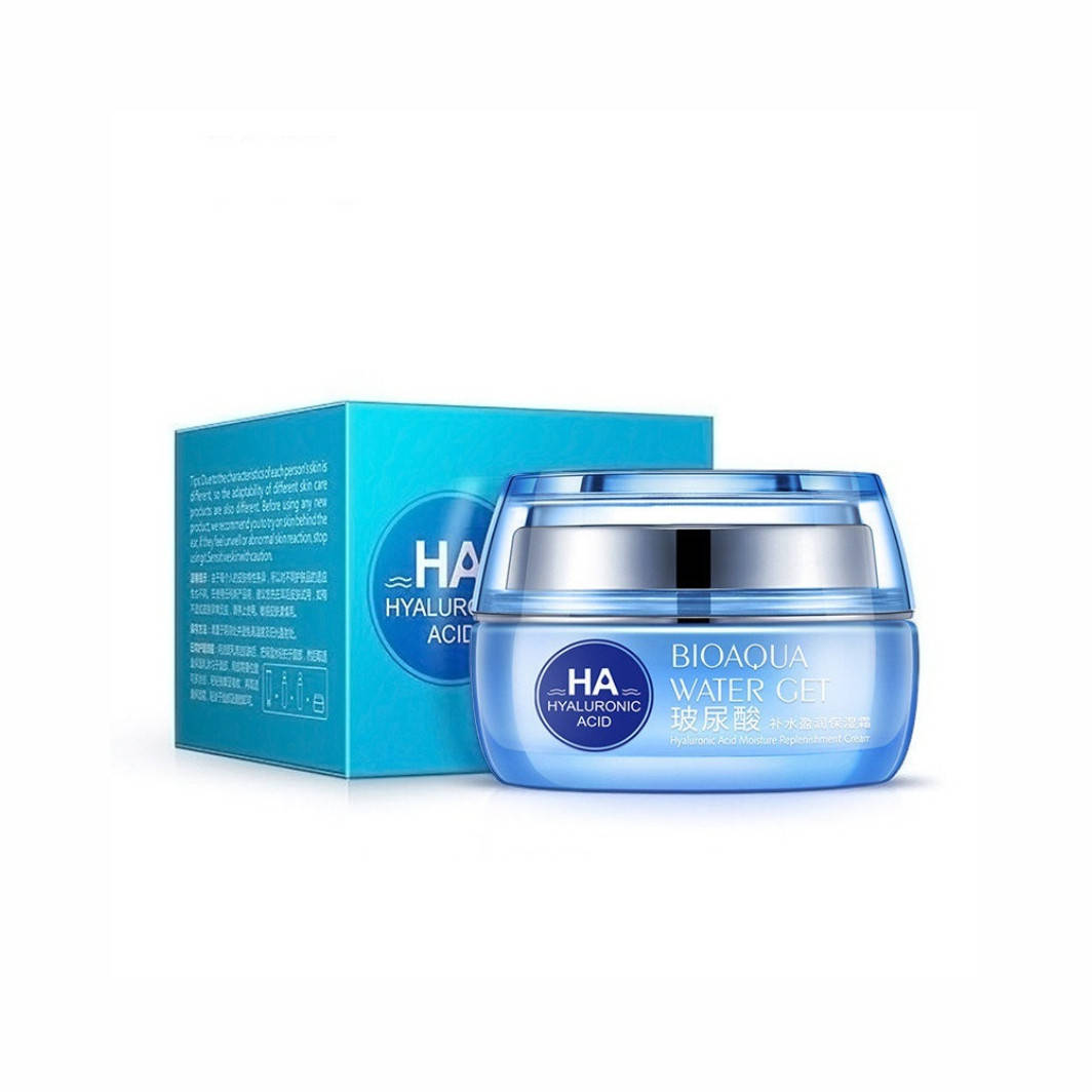 

Крем для лица с гиалуроновой кислотой Bioaqua Water Get Hyaluronic Acid