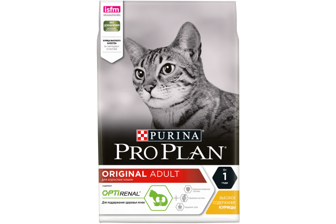 

Сухой корм Про План (Pro Plan) для взрослых котов и кошек с курицей 10КГ