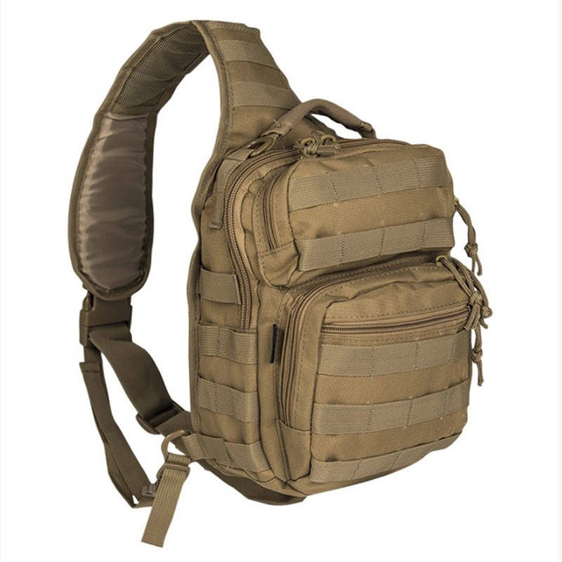

Однолямочный рюкзак One Strap Assault Pack, 10 L, coyote. Mil-tec Германия.
