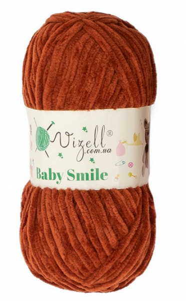 

Пряжа Baby Smile Vizzel-015, Терракота