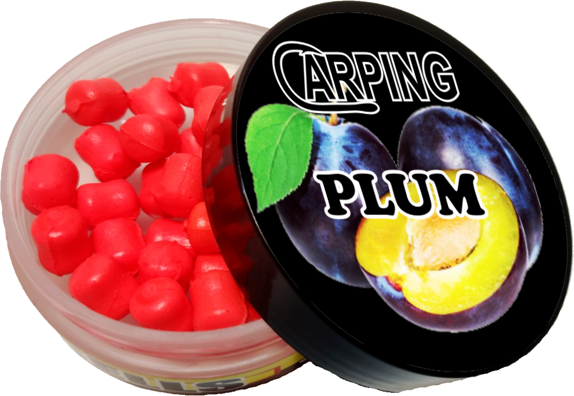 

Дамбелсы желейные (слива) плавающие банка 10*8mm, Красный