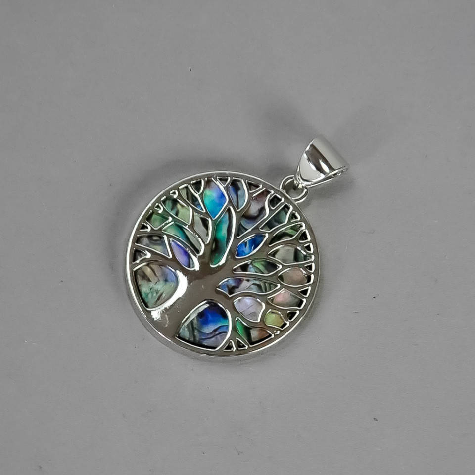 

Кулон "Дерево" Халиотис (им.) 34х37х45мм