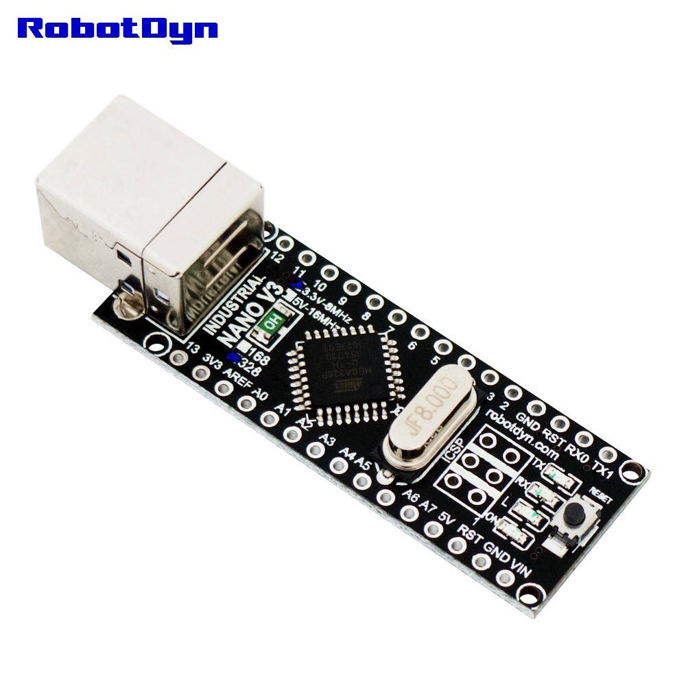

Контроллер NANO V3 USB-B 5В распаян