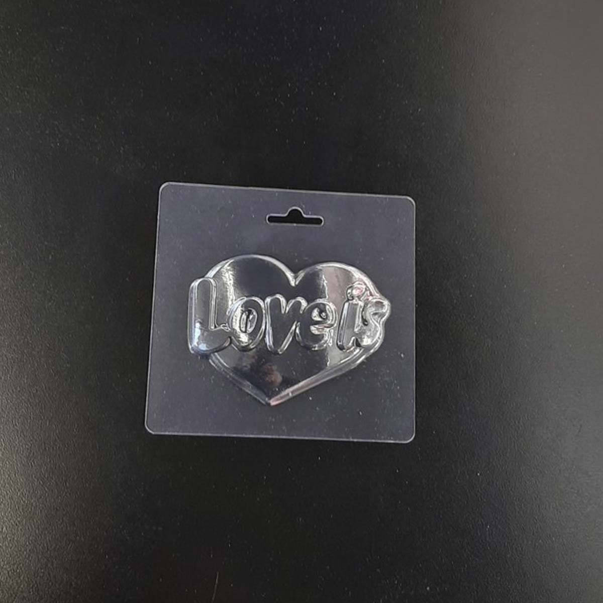 

Молд пластиковый для шоколада Любовь это...