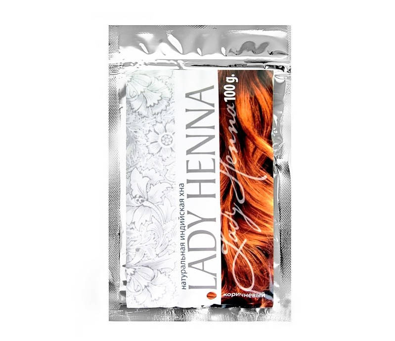 

Хна натуральная Коричневая Lady Henna