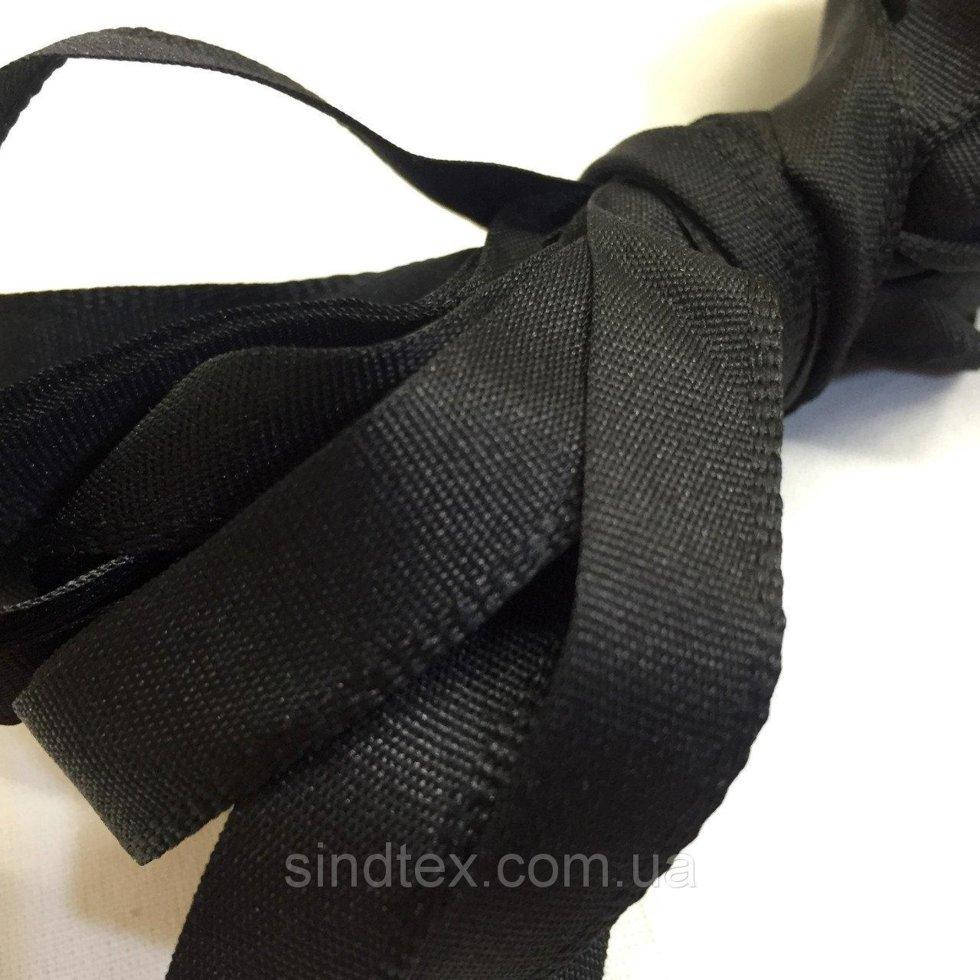 

Тесьма брючная (1,5см.) моток 25м. цвет черный (6-2426-В-127)