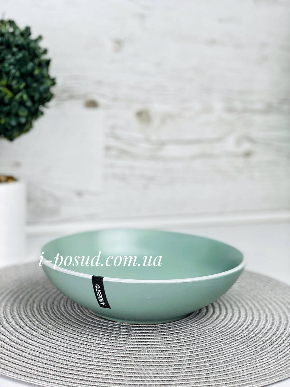 

Тарелка суповая 20 см Ardesto Cremona Pastel blue AR2920BC, Синий