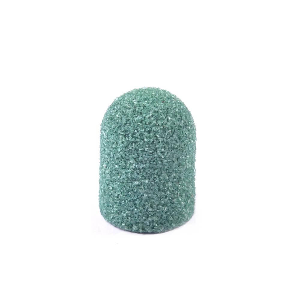 

Колпачок зеленый NAILPRO, диаметр 10 мм, абразивность 80 грит, Зелёный