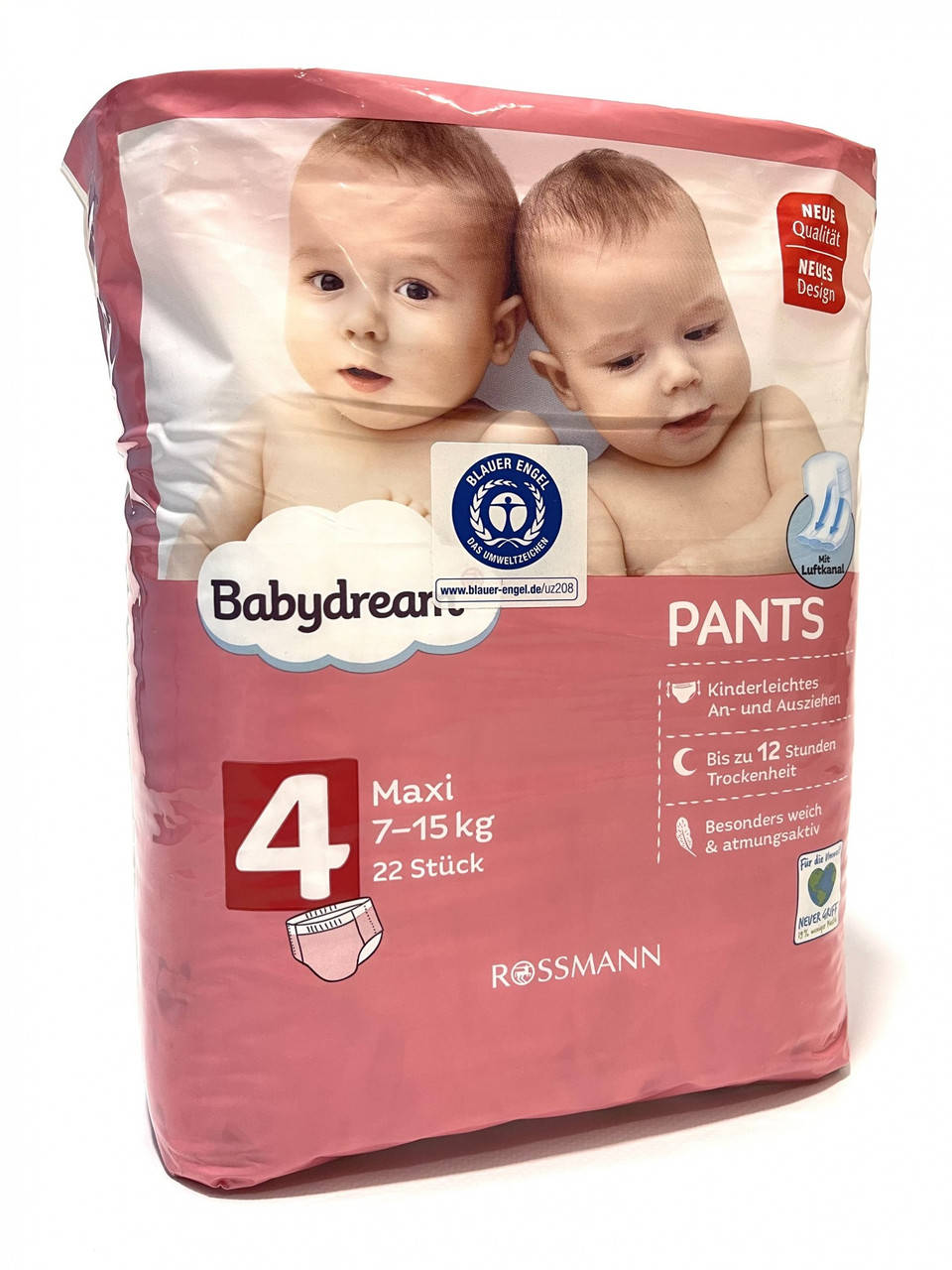 

Підгузки-трусики Babydream 4 розміру, 7-15 кг , 22 шт