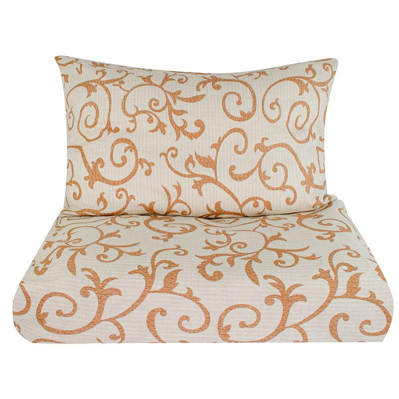 

Полуторный комплект Home Line Бязь 145х214 ВЕНЗЕЛЬ карамель(50х70) (156301), Коричневый