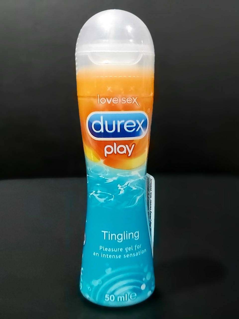 

Гель-смазка Durex play Tingling long love +согревающий эффект 2 в 1 .50 мл