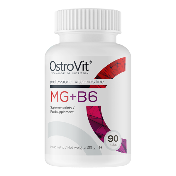 

MG + B6 (МАГНИЙ и ВИТАМИН В6) Ostrovit (90 таблеток)