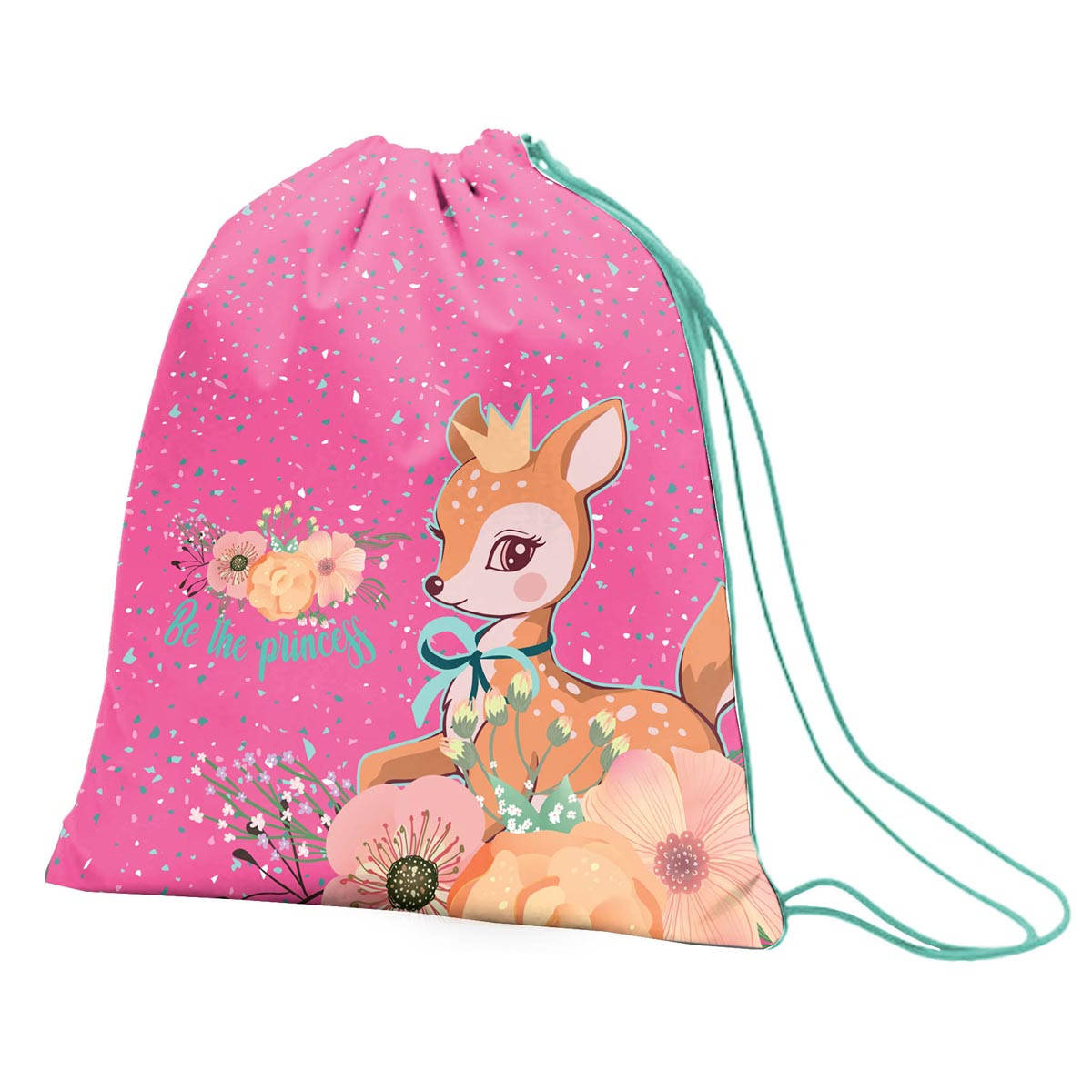 

Сумка для обуви 1Вересня SB-10 Forest princesses розовый (558169))