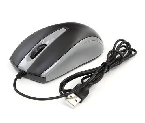 

Проводная мышь HAVIT MS871 USB (1200 dpi, 1,35 м) Gray, Серый