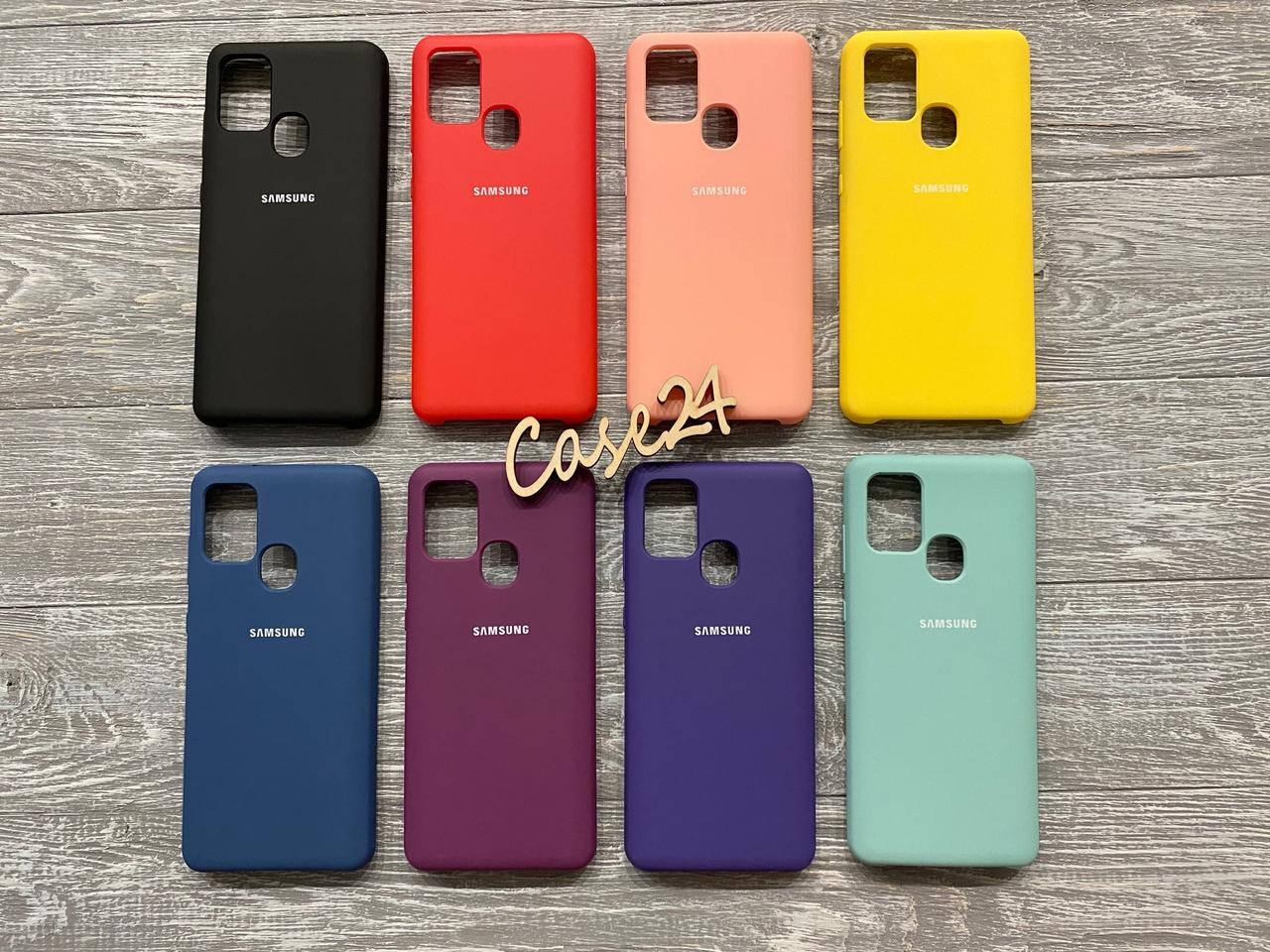 

Чехол Soft touch для Samsung Galaxy A21s (8 цветов), Разные цвета