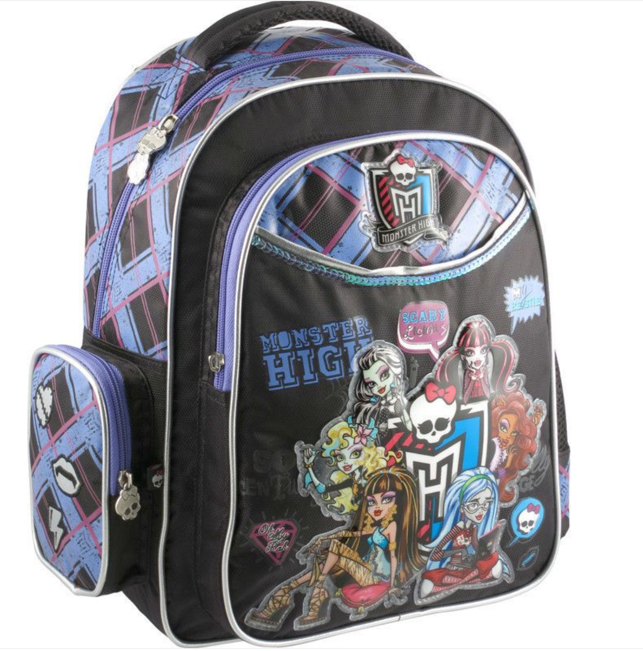 

Рюкзак школьный Monster High 511 (MH14-511K), Черный