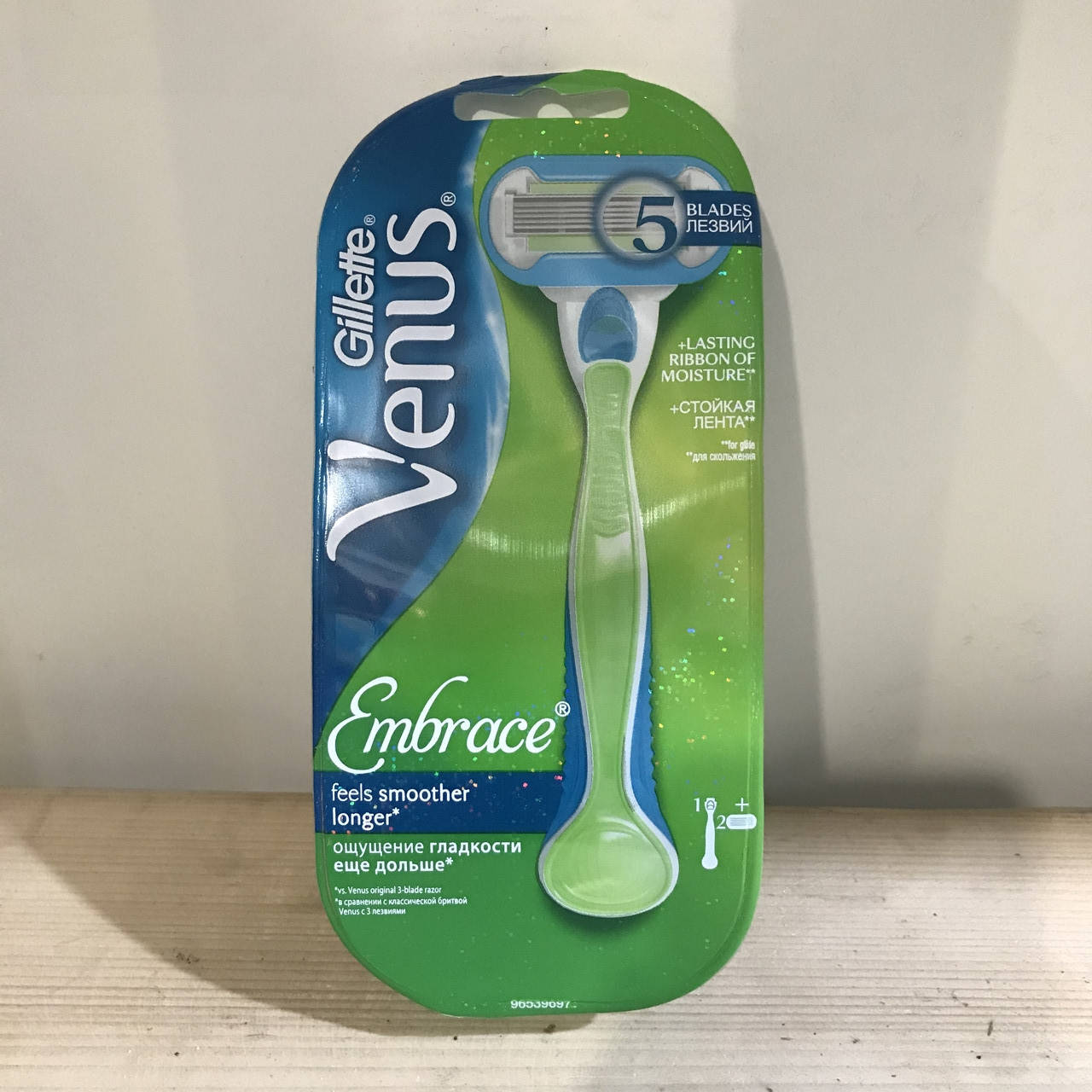 

Бритва Gillette Venus Embrace з 2 змінними картриджами, жіночі