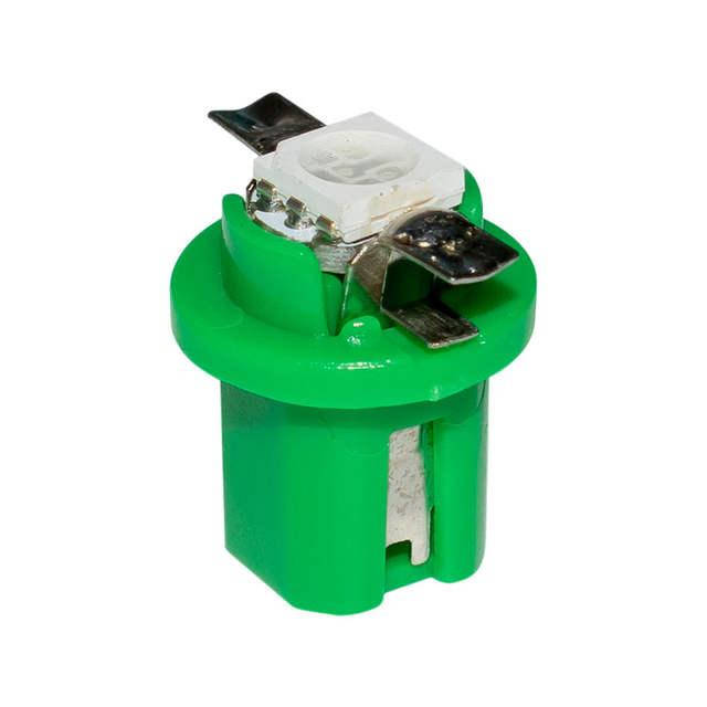 

Led лампы T5 B8.5D 1SMD 5050 (Белый/Синий/Красный/Зеленый) для подсветки приборной панели Зеленый